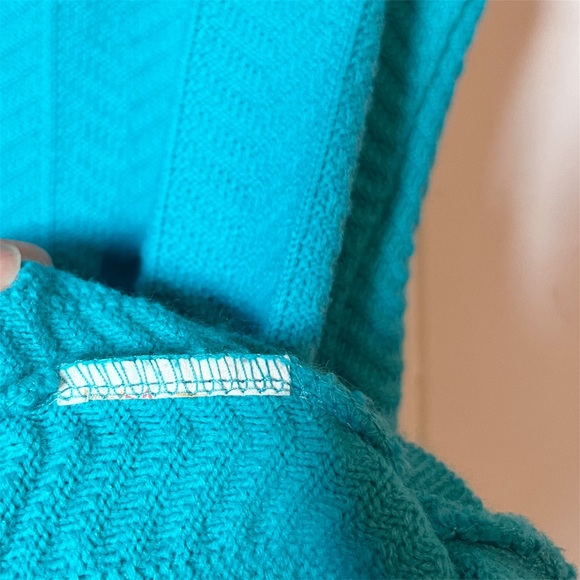 80's Seafoam Green Wool Long Vest by Damon Sport main image 0